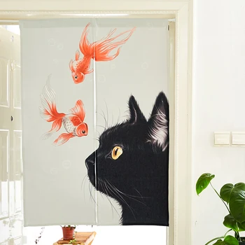 Cute cartoon animal cat half door curtain bedroom cotton linen cloth short curtain toilet home decoration kitchen portiere
Cute cartoon animal cat half door curtain bedroom cotton linen cloth short curtain toilet home decoration kitchen portiere