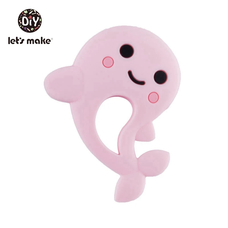 Silicone dolphin toy