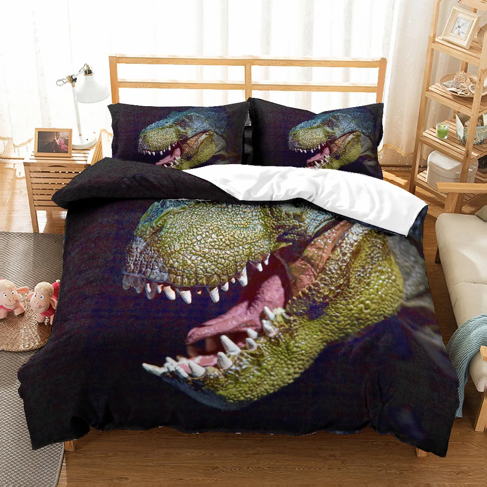 MUSOLEI 3D Duvet Cover Set Animal Dinosaur head, dinosaur teeth Bed Sheet Twin queen king
MUSOLEI 3D Duvet Cover Set Animal Dinosaur head, dinosaur teeth Bed Sheet Twin queen king