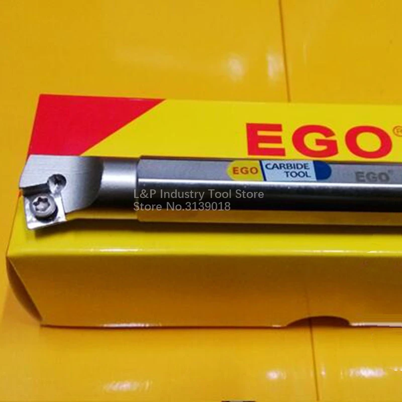 EGO Anti-vibration Bar 75° Bore Head S12M-SSKCR09 S16N-SSKCR09 S20Q-SSKCR09 For Insert SC**09T3** Chuck Lathe Parts Metal Cutter
EGO Anti-vibration Bar 75° Bore Head S12M-SSKCR09 S16N-SSKCR09 S20Q-SSKCR09 For Insert SC**09T3** Chuck Lathe Parts Metal Cutter