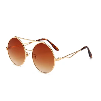 Suprehot Round Gold Metal Alloy Frame Big Size Coating lens Unisex Sunglasses 22633
Suprehot Round Gold Metal Alloy Frame Big Size Coating lens Unisex Sunglasses 22633