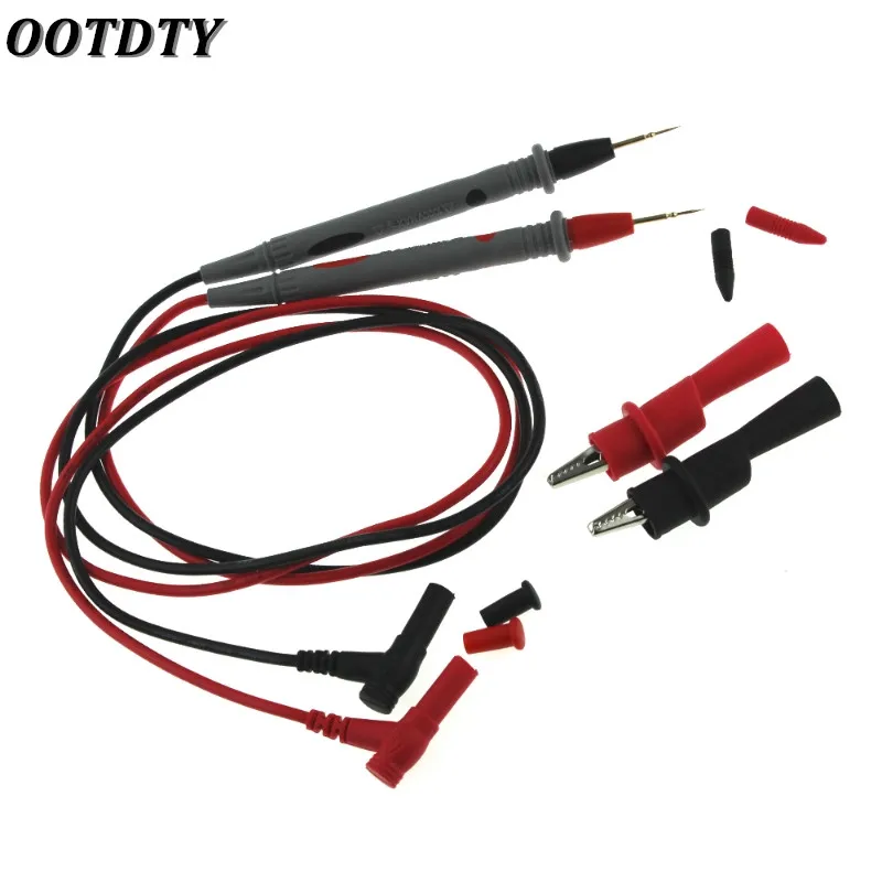 OOTDTY 1000V 20A Probe Test Lead + Alligator Clips Clamp Cable Digital Multimeter Test
OOTDTY 1000V 20A Probe Test Lead + Alligator Clips Clamp Cable Digital Multimeter Test