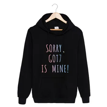KPOP Sorry GOT7 is Mine Spoof Mischief Discoloration Laser Hoodies Hip Hop Hooded Long Sleeve Tops Pullovers Sweatshirts PT857
KPOP Sorry GOT7 is Mine Spoof Mischief Discoloration Laser Hoodies Hip Hop Hooded Long Sleeve Tops Pullovers Sweatshirts PT857