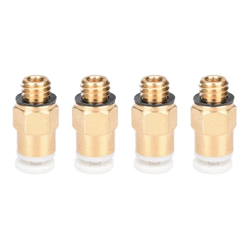 3D Printer Parts Pneumatic Fittings Connector One-touch 4*2 mm M6 thread for 1.75 mm filament for Reprap bowden extruder
3D Printer Parts Pneumatic Fittings Connector One-touch 4*2 mm M6 thread for 1.75 mm filament for Reprap bowden extruder