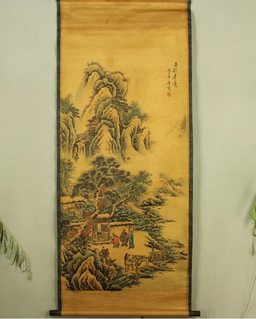 Античная живопись Традиционный китайский Zhuge Liang три приглашения картина свиток живопись, картина на старой бумаге
Античная живопись Традиционный китайский Zhuge Liang три приглашения картина свиток живопись, картина на старой бумаге