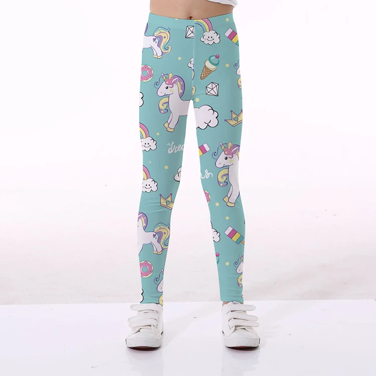 2018 Childrens Leggings 3D Printing Blue unicorn Baby Kids printing Flower Toddler Classic girls pants Girls legging
2018 Childrens Leggings 3D Printing Blue unicorn Baby Kids printing Flower Toddler Classic girls pants Girls legging