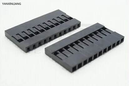 50PCS/Lot 11P 2.54mm Single Row Plastic Dupont Head Jumper Wire Cable Housing Female Pin Connector
50PCS/Lot 11P 2.54mm Single Row Plastic Dupont Head Jumper Wire Cable Housing Female Pin Connector