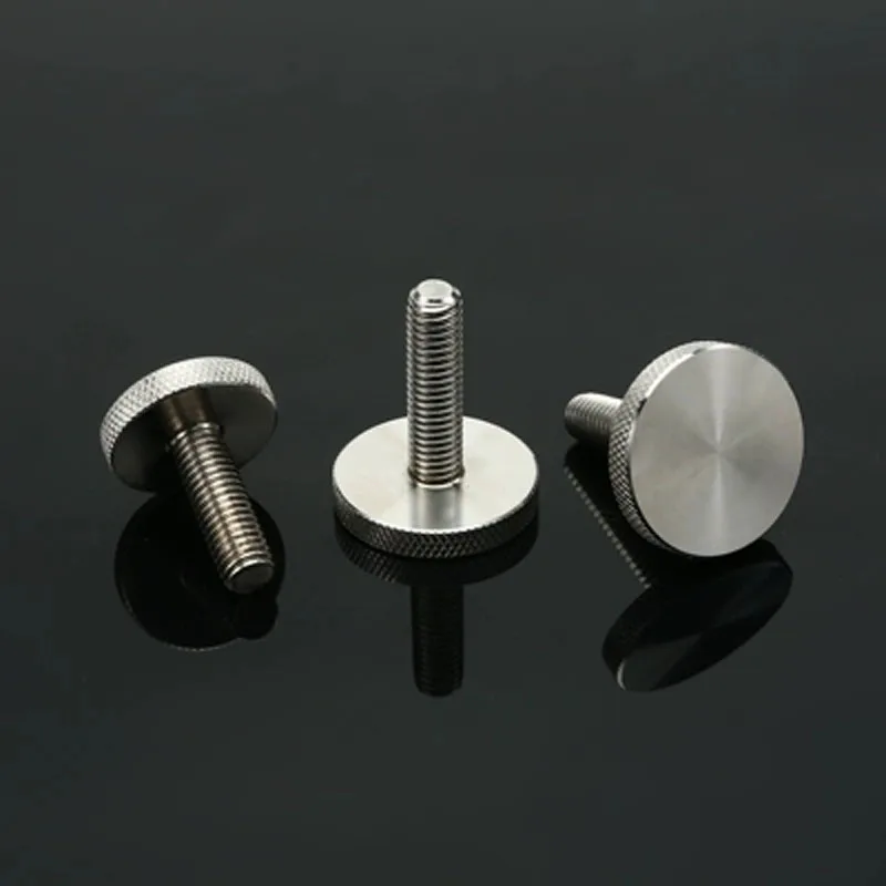 4pcs M3 M4 Knurled screw round bolts Hand mirror bolt Mechanical screws stainless steel
4pcs M3 M4 Knurled screw round bolts Hand mirror bolt Mechanical screws stainless steel