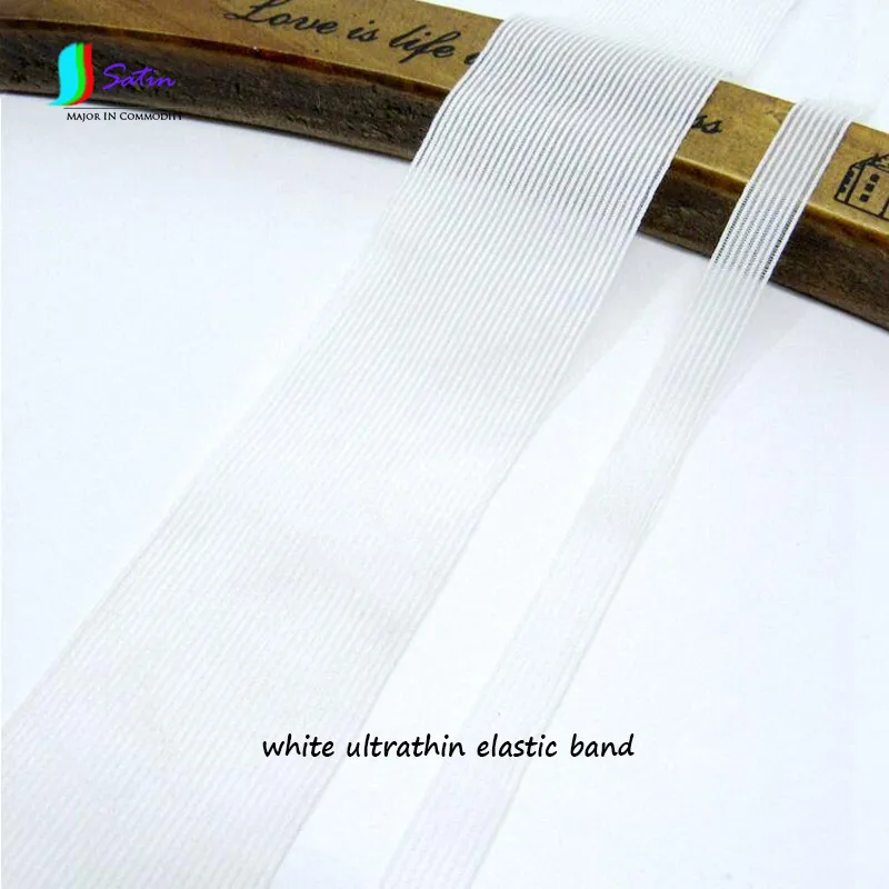 White Ultrathin Elastic Band,8MM/35MM Width Soft Ultra-thin Sewing DIY Cuff Elastic Band S0142L
White Ultrathin Elastic Band,8MM/35MM Width Soft Ultra-thin Sewing DIY Cuff Elastic Band S0142L