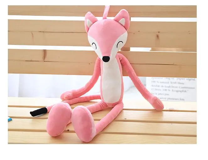 pink fox plush