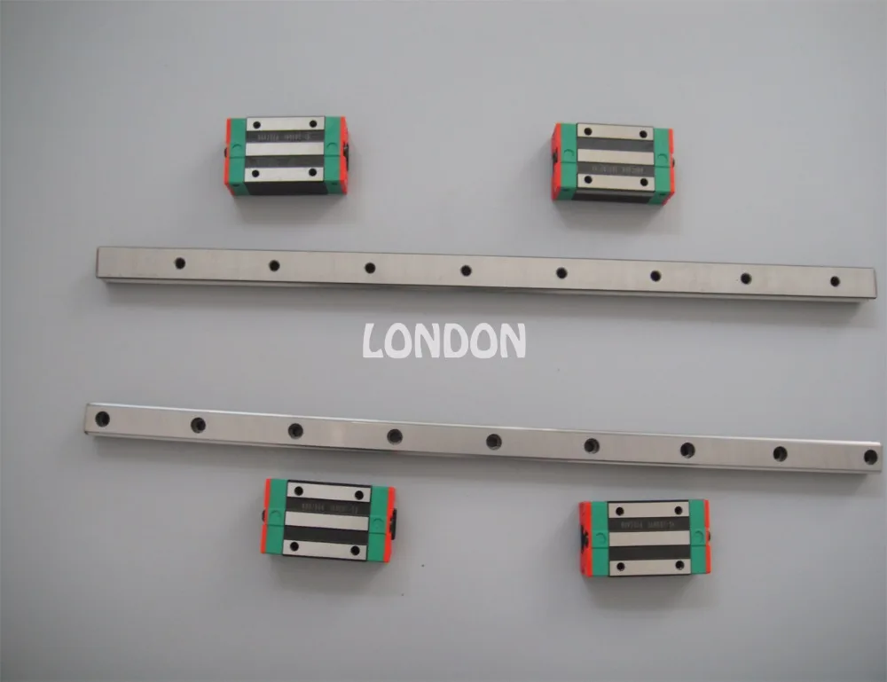 2 piece Taiwan HIWIN linear guideway HGR20 500mm length with 4 pieces HGH20CA carriage
2 piece Taiwan HIWIN linear guideway HGR20 500mm length with 4 pieces HGH20CA carriage