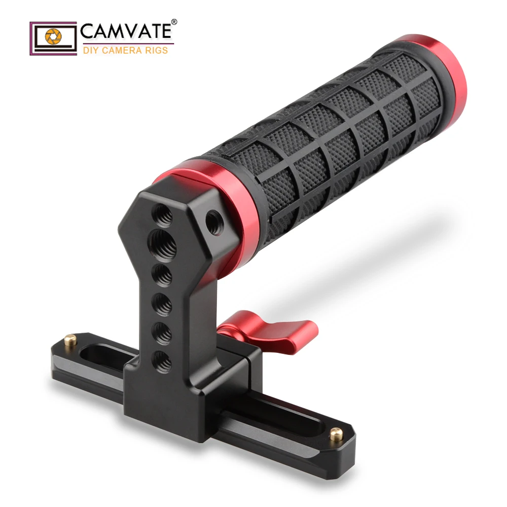 CAMVATE Quick Release Handle (Nato Rail Handgrip Top Handle) with 100mm NATO Rail C1498 camera photography accessories
CAMVATE Quick Release Handle (Nato Rail Handgrip Top Handle) with 100mm NATO Rail C1498 camera photography accessories