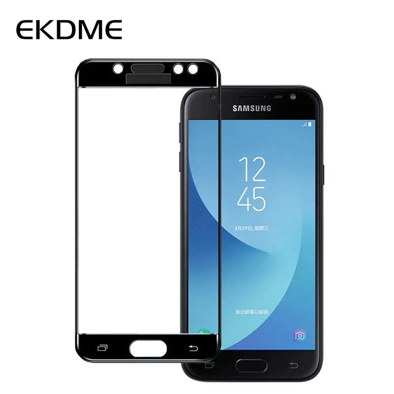 EKDME Full Cover Tempered Glass For Samsung Galaxy J5 J7 J3 2017 J530 J730 J330 Screen Protector Film Blue Color Protective EU
EKDME Full Cover Tempered Glass For Samsung Galaxy J5 J7 J3 2017 J530 J730 J330 Screen Protector Film Blue Color Protective EU