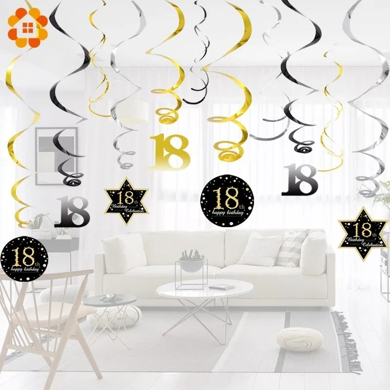 Set of 18/30/40 Year Olds DIY Spiral Ornaments Birthday Confetti Balloon Air Balon Single Party Decor Anniversary Decorations
Set of 18/30/40 Year Olds DIY Spiral Ornaments Birthday Confetti Balloon Air Balon Single Party Decor Anniversary Decorations