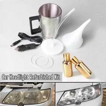 Car Headlight Refurbished Electrolytic Atomized Cup within 2 x 30 ML Headlamp Repair Liquids Repair Tool
Car Headlight Refurbished Electrolytic Atomized Cup within 2 x 30 ML Headlamp Repair Liquids Repair Tool