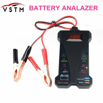 12V LCD Automotive Vehicle Digital Car Battery Auto System Analyzer Battery Voltage Tester 3 in 1 Diagnostic Tool 
12V LCD Automotive Vehicle Digital Car Battery Auto System Analyzer Battery Voltage Tester 3 in 1 Diagnostic Tool