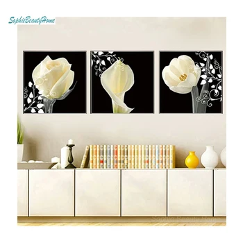Diy 5D Diamond Embroidered Lily Flower Diamond Rhinestone Cross Stitch Diamond Mosaic Round / Square Triple Resin Decoration
Diy 5D Diamond Embroidered Lily Flower Diamond Rhinestone Cross Stitch Diamond Mosaic Round / Square Triple Resin Decoration