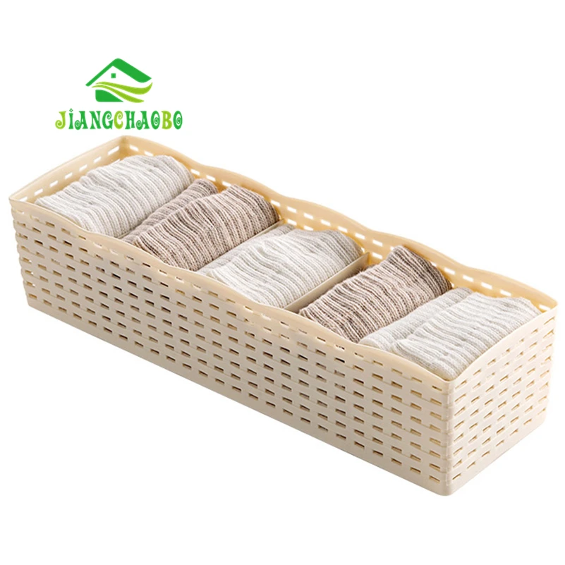 JiangChaoBo Sub-Grid Socks Storage Box Desktop Underwear Storage Drawer-Type Underwear Sorting Box Plastic Socks Boxes
JiangChaoBo Sub-Grid Socks Storage Box Desktop Underwear Storage Drawer-Type Underwear Sorting Box Plastic Socks Boxes