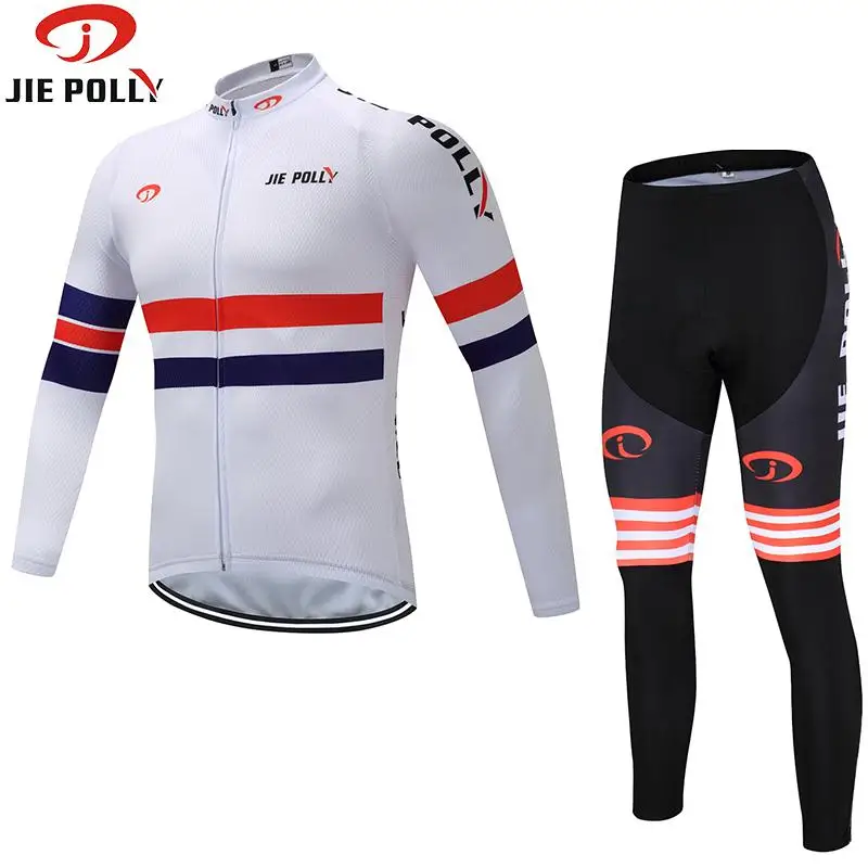 Jiepolly Cycling Jersey Set Bicycle Long Sleeves Sportswear Suit Set anti -sweat Breathable Quick Dry Biking Clothing
Jiepolly Cycling Jersey Set Bicycle Long Sleeves Sportswear Suit Set anti -sweat Breathable Quick Dry Biking Clothing