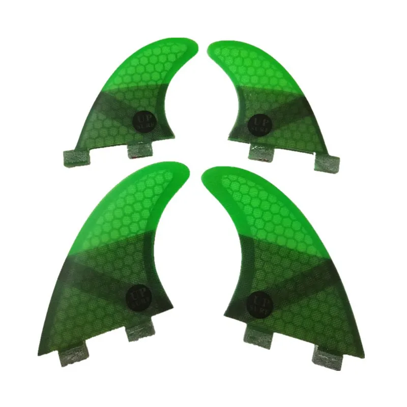 G5+GL 4 Colors Honeycomb Fibre Surfboard Fin in Surfing FCS 4 in Per Set red black blue red
G5+GL 4 Colors Honeycomb Fibre Surfboard Fin in Surfing FCS 4 in Per Set red black blue red