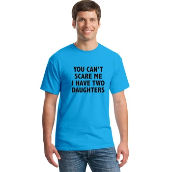 Funny Shirt Male YOU CAN'T SCARE ME I HAVE TWO DAUGHTERS Father's Day T-shirt Men's Printed Letter T-shirt Father's Day Gift
Funny Shirt Male YOU CAN'T SCARE ME I HAVE TWO DAUGHTERS Father's Day T-shirt Men's Printed Letter T-shirt Father's Day Gift