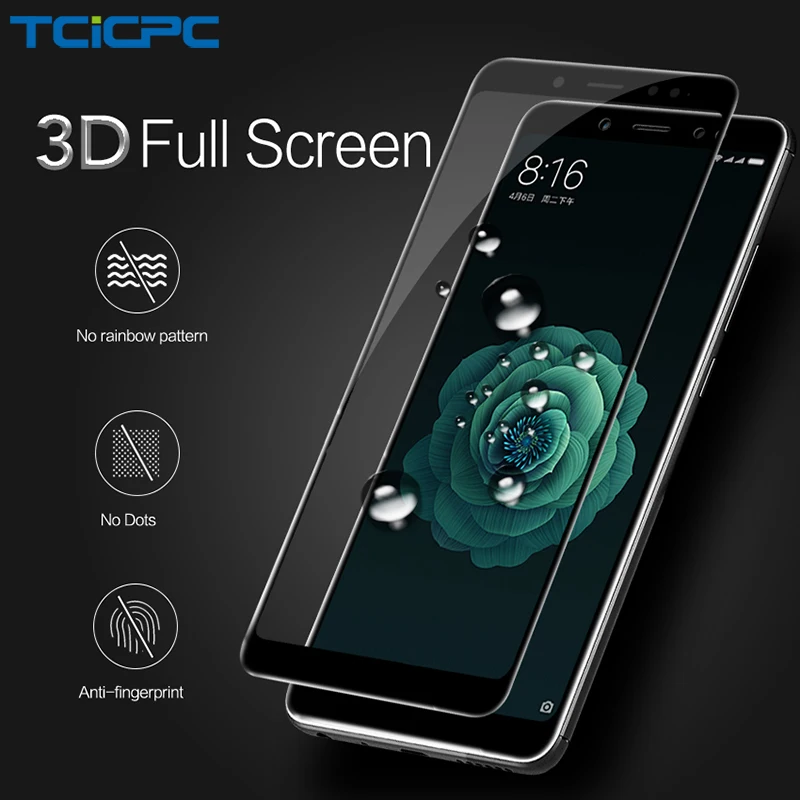 TCICPC Glass For Xiaomi Redmi Note 5 Pro Tempered Glass Full Cover 3D Protective Glass For Redmi Note 5 Note5 Screen Protector
TCICPC Glass For Xiaomi Redmi Note 5 Pro Tempered Glass Full Cover 3D Protective Glass For Redmi Note 5 Note5 Screen Protector