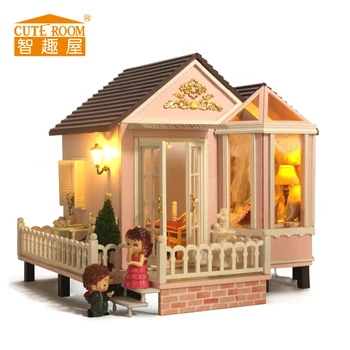 DIY Wooden House Miniaturas with Furniture DIY Miniature House Dollhouse Toys for Children Birthday and Christmas Gift A12
DIY Wooden House Miniaturas with Furniture DIY Miniature House Dollhouse Toys for Children Birthday and Christmas Gift A12