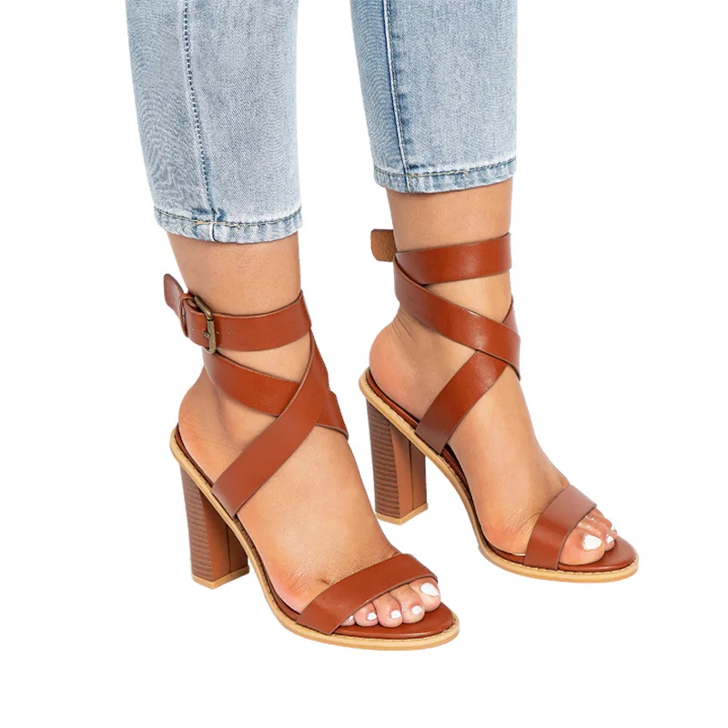 Open Toe Basic Super High Square Heels Women Sandals Solid Women Shoes Casual Sandals
Open Toe Basic Super High Square Heels Women Sandals Solid Women Shoes Casual Sandals