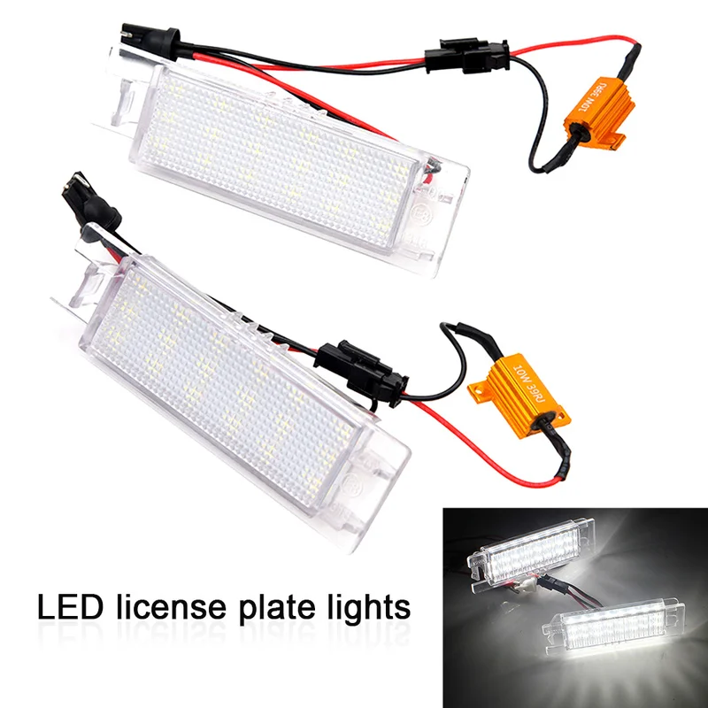 2pcs Number Plate Light for Opel License Plate LED Lights with Decoder Car Accessories External Bulb Lamps
2pcs Number Plate Light for Opel License Plate LED Lights with Decoder Car Accessories External Bulb Lamps