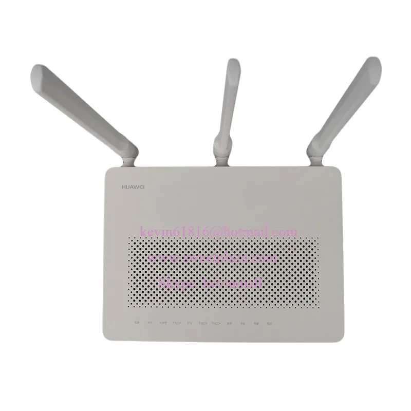 Hua wei 10GE HGU HN8145Q XG-PON ONU Router with 4GE+ Dual Band WIFI of 2.4GHz /5GHz 3 antennas english version
Hua wei 10GE HGU HN8145Q XG-PON ONU Router with 4GE+ Dual Band WIFI of 2.4GHz /5GHz 3 antennas english version