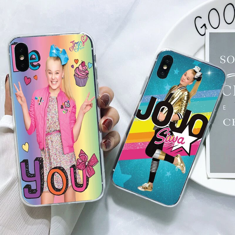 Soft TPU transparent silicone phone cover case for iPhone MAX XR XS X10 5S 5SE 6 6S 7 8 6Plus 7Plus 8Plus JOJO SIWA phone cover
Soft TPU transparent silicone phone cover case for iPhone MAX XR XS X10 5S 5SE 6 6S 7 8 6Plus 7Plus 8Plus JOJO SIWA phone cover