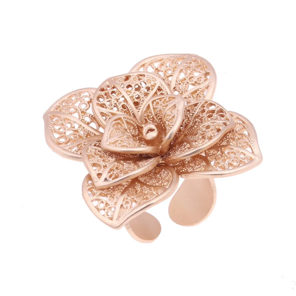 JUJIE Fashion Flower Rings For Women Adjustable Hollow Ring Jewelry Dropshipping
JUJIE Fashion Flower Rings For Women Adjustable Hollow Ring Jewelry Dropshipping