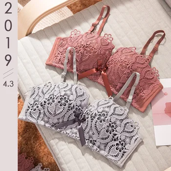 Lolita Sexy Bra And Panty Sets Lace Lingerie Femme Push Up Floral Bra Set Thin Women's Underwear Set Bras For Small Breast A B
Lolita Sexy Bra And Panty Sets Lace Lingerie Femme Push Up Floral Bra Set Thin Women's Underwear Set Bras For Small Breast A B