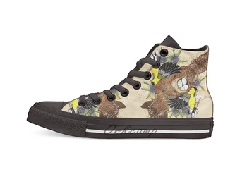 Fox and the Cradle Design breathable Casual High Top lace-up Canvas shoes sneakers
Fox and the Cradle Design breathable Casual High Top lace-up Canvas shoes sneakers
