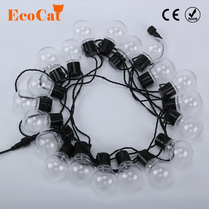 20 LED 6M Clear Globe Festoon Party Fairy String Lights Christmas Lights Holiday Garland Lights String EU US plug 
20 LED 6M Clear Globe Festoon Party Fairy String Lights Christmas Lights Holiday Garland Lights String EU US plug