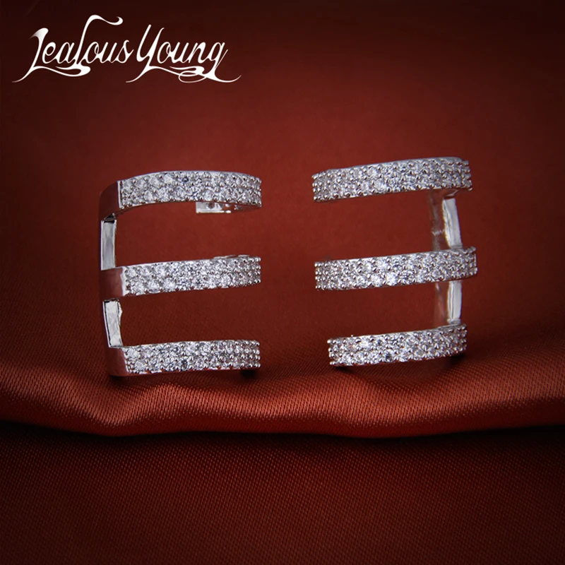 New Design Three layers High Quality Cubic Zircon Stud Earrings Elegant & Charming Ear Cuff For Women Gift Earings Jewelry AE214
New Design Three layers High Quality Cubic Zircon Stud Earrings Elegant & Charming Ear Cuff For Women Gift Earings Jewelry AE214