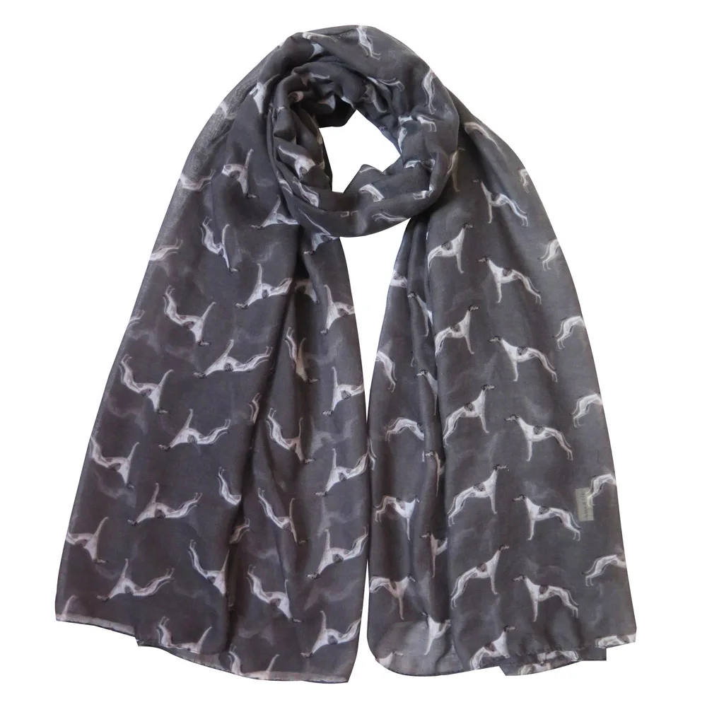 Greyhound Dog Puppy Print Women's Scarf Shawl Wrap Soft Lightweight for All Seasons
Greyhound Dog Puppy Print Women's Scarf Shawl Wrap Soft Lightweight for All Seasons