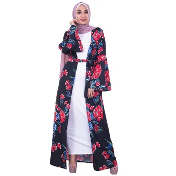Turkish Ladies Clothing Women Muslim Dresses Women Floral Printed Long Dress Robe Open Abaya Cardigan Muslim Dubai Robe GownY57
Turkish Ladies Clothing Women Muslim Dresses Women Floral Printed Long Dress Robe Open Abaya Cardigan Muslim Dubai Robe GownY57