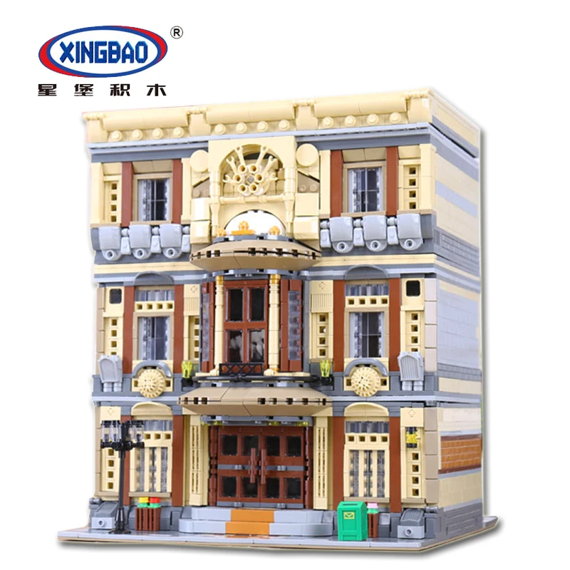 XingBao 01005 Creative MOC City Street House Series the Maritime Museum Set Building Blocks Bricks Toys Model DIY Designer Kids
XingBao 01005 Creative MOC City Street House Series the Maritime Museum Set Building Blocks Bricks Toys Model DIY Designer Kids