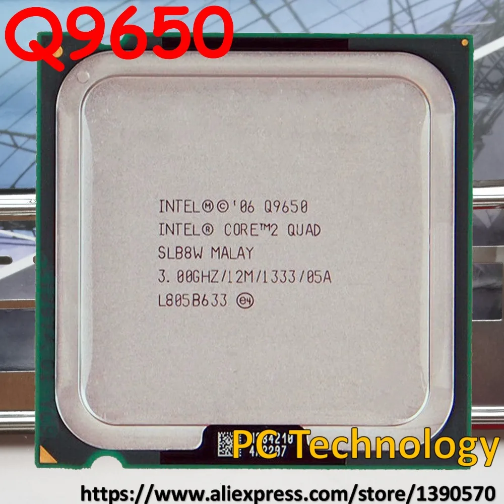 

Original Intel Core 2 Quad Q9650 CPU Processor (12M Cache, 3.00 GHz,1333MHz FSB,45nm) LGA775 CPU Desktop Free shipping