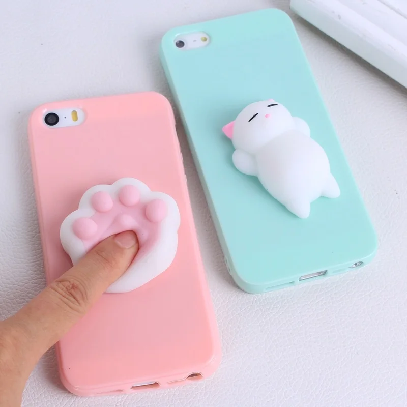 Soft Silicone Squishy Case Cover For iphone 7 7 plus 3D Cute Animal Squeeze Anti Stress Toys For iphone 5 5s 5se 6 6s 4.7'' Bags
Soft Silicone Squishy Case Cover For iphone 7 7 plus 3D Cute Animal Squeeze Anti Stress Toys For iphone 5 5s 5se 6 6s 4.7'' Bags