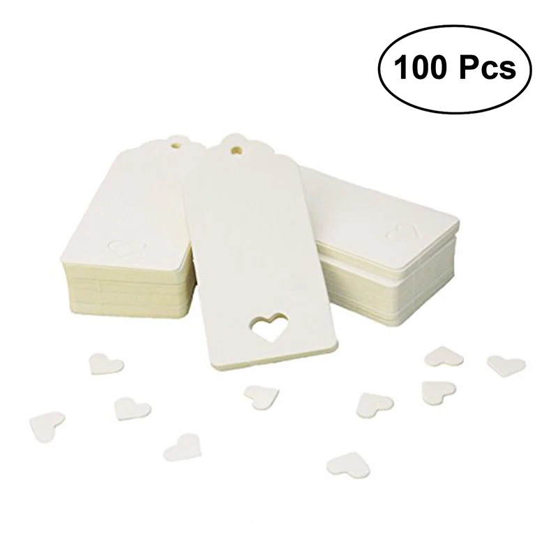 100Pcs DIY Blessing Cards Greeting Card Wedding White Hollow Heart Kraft Paper Tag Label 40*90mm
100Pcs DIY Blessing Cards Greeting Card Wedding White Hollow Heart Kraft Paper Tag Label 40*90mm