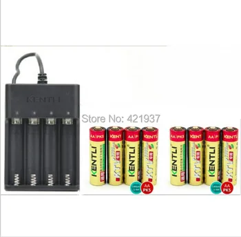 8pcsKENTLI KTV special 1.5V AA 2800mWh rechargeable lithium battery for wireless microphone rechargeable+ 4 slots USB charger
8pcsKENTLI KTV special 1.5V AA 2800mWh rechargeable lithium battery for wireless microphone rechargeable+ 4 slots USB charger