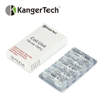 5pcs Original KangerTech TOCC Single Coil Unit 1.5ohm/1.8ohm/2.2ohm/2.5ohm for Kanger T3S/MT3S Atomizers Cotton Wick E-cig Coils
5pcs Original KangerTech TOCC Single Coil Unit 1.5ohm/1.8ohm/2.2ohm/2.5ohm for Kanger T3S/MT3S Atomizers Cotton Wick E-cig Coils
