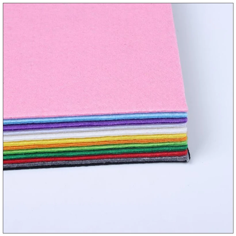 Non Woven Fabric,3mm Thickness,Polyester Acrylic Thick Felt,DIY Sewing Material for Dolls/Crafts/Toys,Solid Color,12pcs 20x30cm
Non Woven Fabric,3mm Thickness,Polyester Acrylic Thick Felt,DIY Sewing Material for Dolls/Crafts/Toys,Solid Color,12pcs 20x30cm
