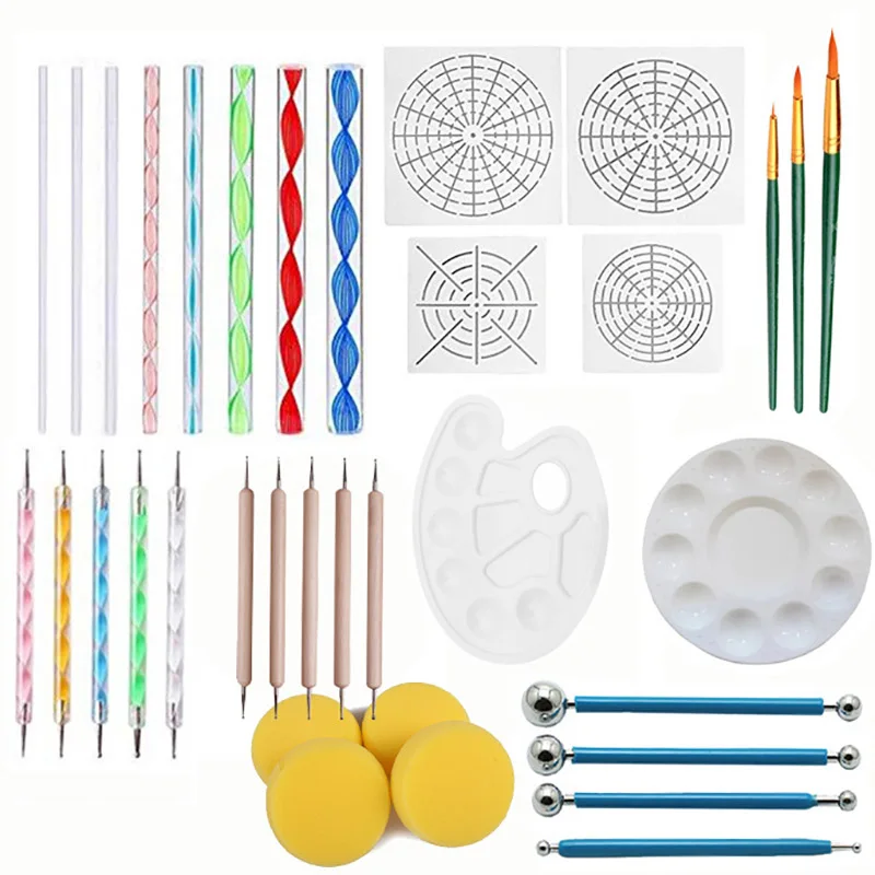 DINIWELL Sculpting Craft Canvas Draw Tools for Nail Art Mandala Painting Rocks Embossing Pattern Ceramic Clay Dotting Tools
DINIWELL Sculpting Craft Canvas Draw Tools for Nail Art Mandala Painting Rocks Embossing Pattern Ceramic Clay Dotting Tools