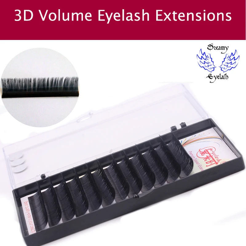 12Lines/Tray B/C/D Curl 3D Korea Silk Volume Eyelash Extension Natural Mink Lashes Artificial Fake Eyelashes with Free Shipping
12Lines/Tray B/C/D Curl 3D Korea Silk Volume Eyelash Extension Natural Mink Lashes Artificial Fake Eyelashes with Free Shipping