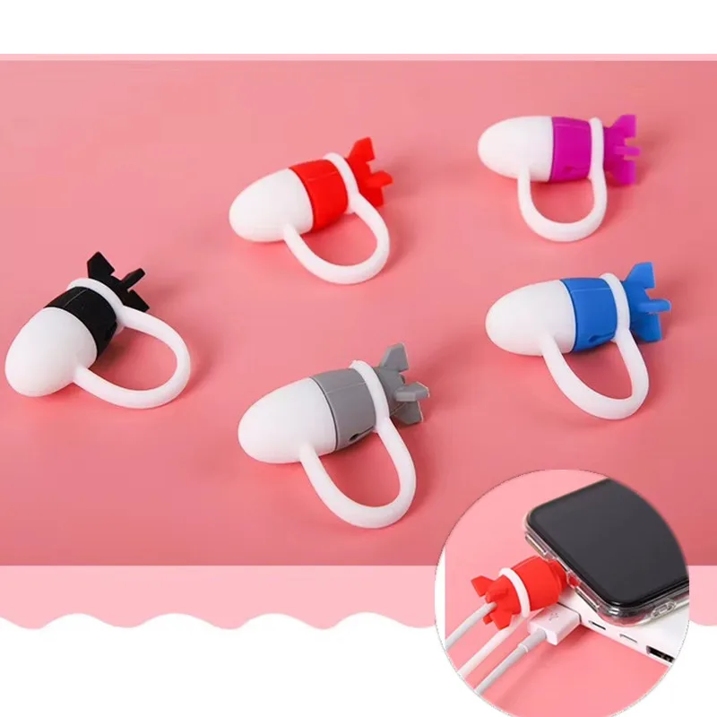 Rocket Cable Protector Charger USB Cable Winder For iPhone 7 5 5s 6 6s 8 Plus X Cute Cable Protect Decoration
Rocket Cable Protector Charger USB Cable Winder For iPhone 7 5 5s 6 6s 8 Plus X Cute Cable Protect Decoration