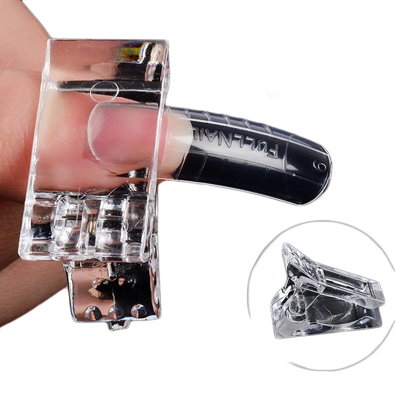 1PC/3 PCS Plastic Nail Tips Clip For Poly Gel Quick Building Mold Finger Extension UV LED Nail Art Builder Manicure Tools
1PC/3 PCS Plastic Nail Tips Clip For Poly Gel Quick Building Mold Finger Extension UV LED Nail Art Builder Manicure Tools