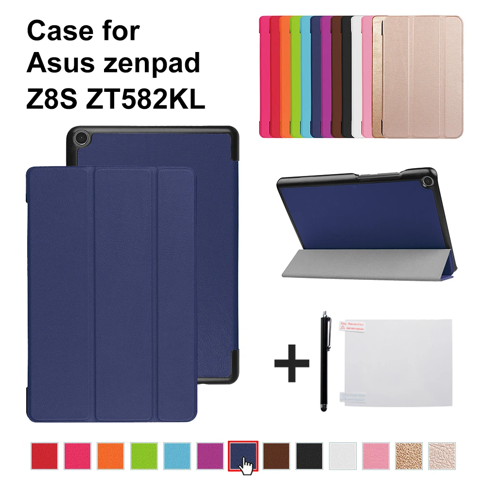 Slim Cover For 2017 Asus Zenpad Z8S ZT582 ZT582KL 8" 8.0 Tablet Auto Wake/sleep Smart Cover + Gifts
Slim Cover For 2017 Asus Zenpad Z8S ZT582 ZT582KL 8" 8.0 Tablet Auto Wake/sleep Smart Cover + Gifts